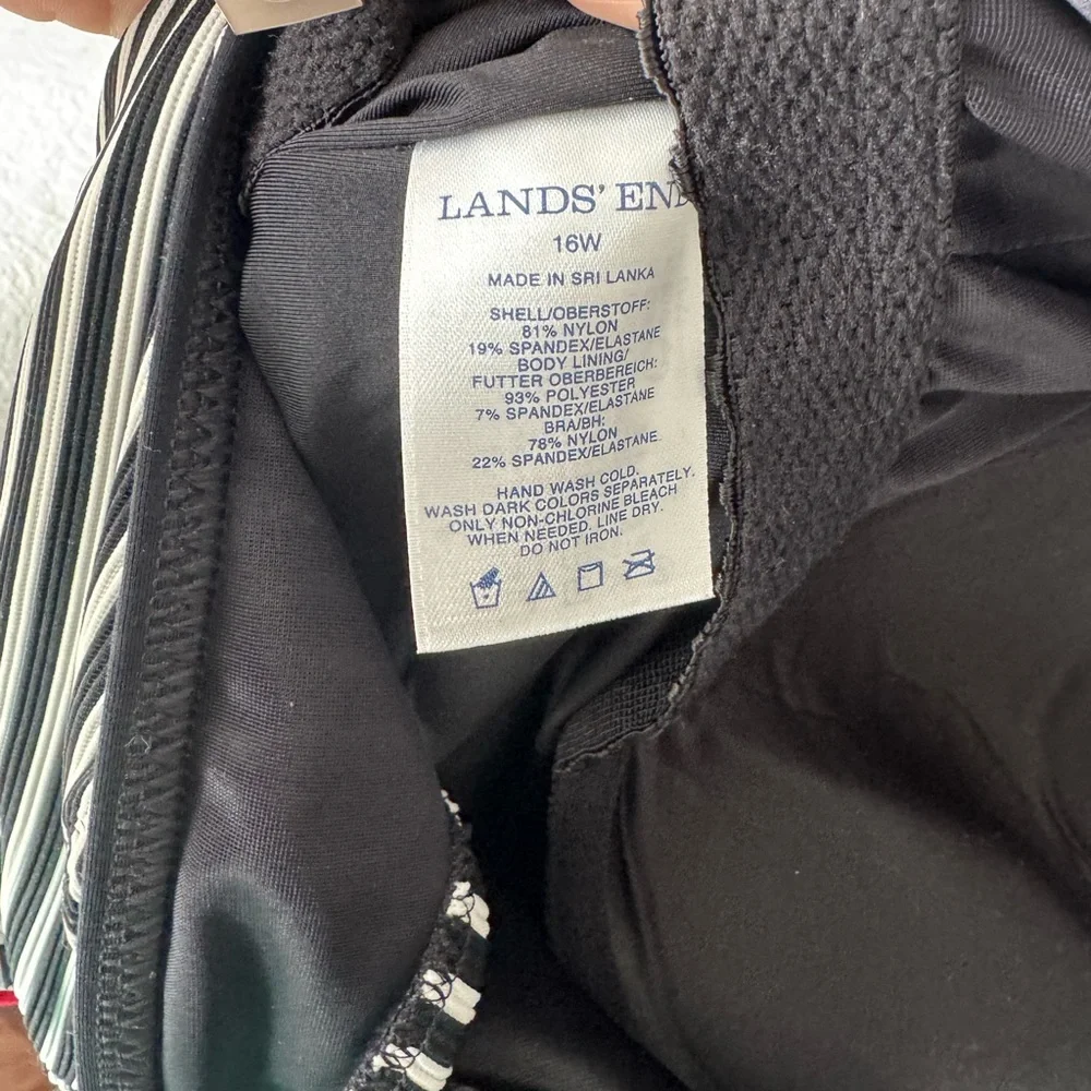 Lands End one piece swimsuit
